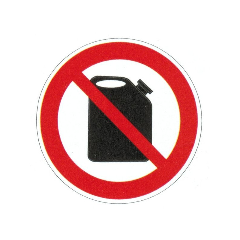 Panneau interdiction aux produits dangereux Panneau interdiction aux produits dangereux