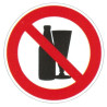 Panneau interdiction aux boissons alcoolisée