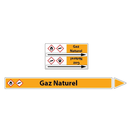 Marqueur de tuyaux CLP Gaz