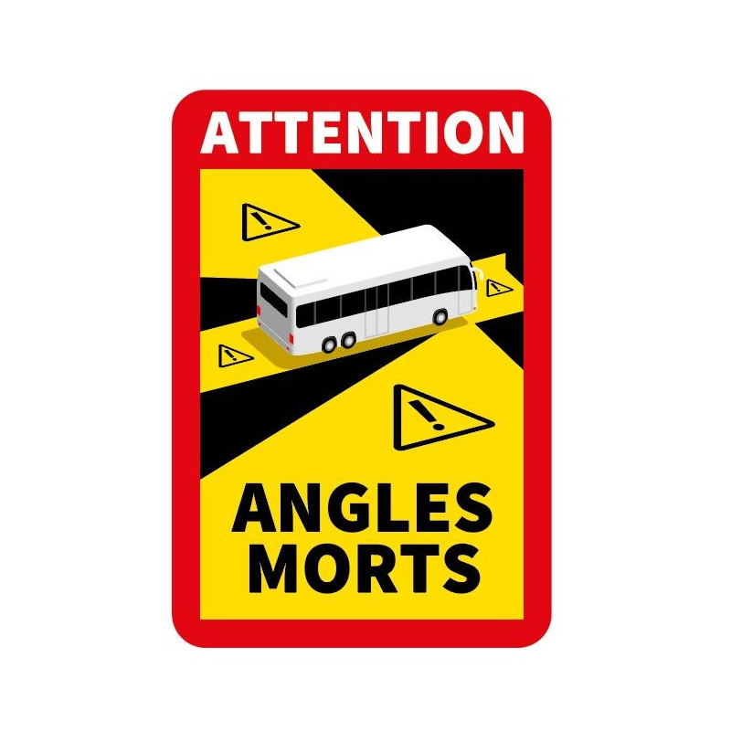 copy of Autocollant angle mort pour les bus et autocards copy of Autocollant angle mort pour les bus et autocards