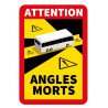copy of Autocollant angle mort pour les bus et autocards
